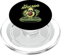 Dj Avocado Spinning Cool Beats Fun PopSockets PopGrip for MagSafe