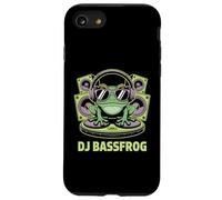 DJ BASSFROG EDM Rave Bass Music Frog With Headphones Case for iPhone SE (2020) / 7/8