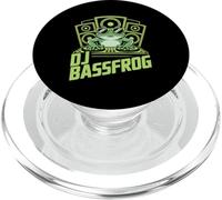 DJ BassFrog Frog DJ EDM Bass Rave Speakers Turntables PopSockets PopGrip for MagSafe