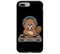 Dj Beaver Spinning Fun Beats Case for iPhone 7 Plus/8 Plus