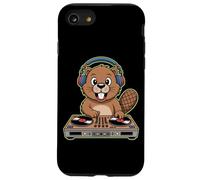 Dj Beaver Spinning Fun Beats Case for iPhone SE (2020) / 7 / 8