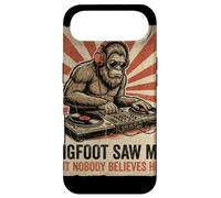 DJ Bigfoot Saw Me Nobody Believes Him Retro Vinyl Sasquach Case for iPhone Air