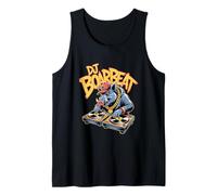 DJ Boarbeat Wild Boar Turntable Vinyl Hip Hop Rave Tank Top