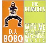 DJ Bobo - Eurodisco vom Megastar aus der Schweiz - in tollen Disco Versionen - exclusiv für Djs oder 90er Jahre Parties (CD Album DJ Bobo, 11 Titel) D.J. Take Control (DMC Remix) / Keep On Dancing (New Fashion Mix) / Everybody (Nasty Mix) / Somebody Dance With Me (DMC Remix) / Take Control (Trime 'n Delgado Remix) / Keep On Dancing (DMC Remix) u.a.