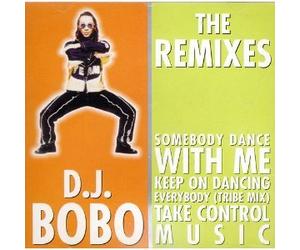 DJ Bobo - Eurodisco vom Megastar aus der Schweiz - in tollen Disco Versionen - exclusiv für Djs oder 90er Jahre Parties (CD Album DJ Bobo, 11 Titel) D.J. Take Control (DMC Remix) / Keep On Dancing (New Fashion Mix) / Everybody (Nasty Mix) / Somebody Dance With Me (DMC Remix) / Take Control (Trime 'n Delgado Remix) / Keep On Dancing (DMC Remix) u.a.