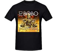 Dj Bobo Fantasy Tall Tee Shirts for Men Black