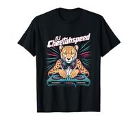 DJ Cheetahspeed Fast Beat EDM Rave Club Vibes T-Shirt