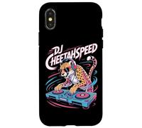 DJ Cheetahspeed Retro Rave EDM Club Night Jungle Beat Case for iPhone X/XS