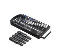 DJ Controller 192 Controller Wireless Receiver Built In Battery Stage Lighting Effect DJ Light Controller Disco Light For Home Party for Dj Lights Par Lights Moving(1 C and 4 R)
