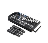 DJ Controller 192 Controller Wireless Receiver Built In Battery Stage Lighting Effect DJ Light Controller Disco Light For Home Party for Dj Lights Par Lights Moving(1 C and 3 R)