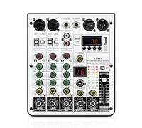 DJ Controller, 4-Channel Audio Mixer, DJ Mixer with USB Audio Interface, Function, 16 DSP Effects, and 3-Band EQ (ARMX-4)
