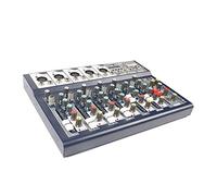 DJ Controller 7-channel Mixer Singing KTV Performance Effector Bluetooth Reverb USB Microphone Professional Mixer for Dj Lights Par Lights Moving