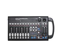 DJ Controller Battery Powered 192 512 Stage DJ Light Controller Stage Lighting Party Pub Night Club KTV Mini Console for Dj Lights Par Lights Moving(192 standard)