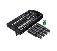 DJ Controller Mini Wireless Controller 192 Channels Battery Controller Rechargeable Wireless DMX512 Receiver Transmitter Wireless System for Dj Lights Par Lights Moving(1 C 4R)