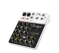 Dj Controller, Mixer Dj Controller With Bluetooth Usb, 4/8Channel Mixer For Pc Recording