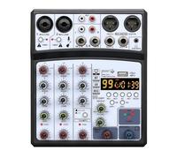 DJ Controller, Professional 99DSP Mixer BT Recording Mixing Console With USB Interface Sound Card 48V PC MP3 DJ Recording