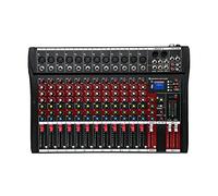 DJ Controller Professional Audio Mixer Computer Stage Recording USB Sound Card Bluetooth DJ Model CT-60 CT-80 CT-120 CT-160 6 8 12 16 Channel for Dj Lights Par Lights Moving(CT-120)