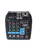 DJ Controller Professional Portable Mixer Sound Mixing Console Computer Input 48v Power Number Live Broadcast for Dj Lights Par Lights Moving(A8)
