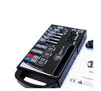 DJ Controller Stage Light Effect Wireless DMX512 Controller Built In Battery Receiver Professional Stage DJ Home Entertainment Controller for Dj Lights Par Lights Moving(Console)