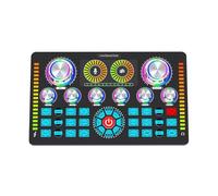 DJ Controllers, Q7 Live Sound Card For PC Cellphone HIFI Mixer Record Singing Equipment set for Live Broadcast and Recording Sound Card