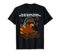 Dj Cousin Turkey Thanksgiving Family Matching Disc Jock T-Shirt