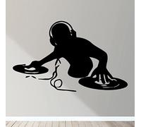 DJ Decks Headphones Music Wall Art Decal Sticker Mural Decor