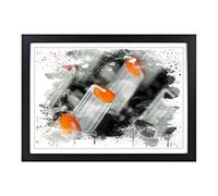 DJ Decks Mixer & Faders (3) V3 Framed Print | A2 Black Framed Wall Art | Ready to Hang | Modern Nature Picture | Living Room Bedroom Lounge Office