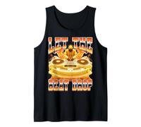 DJ Discjockey Disc Jockey Turntable 90s Let The Beat Drop Tank Top