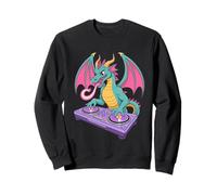 Dj Dragon Mixing Magic High Energy Vibes Sweatshirt
