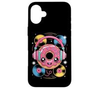 Dj Food Music Donut Headphones Groove Case for iPhone 16 Plus