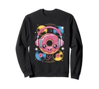 Dj Food Music Donut Headphones Groove Sweatshirt