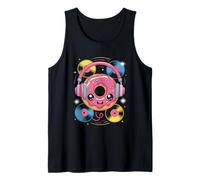 Dj Food Music Donut Headphones Groove Tank Top