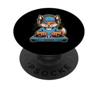 Dj Fox Mix It Up With Style And Groove PopSockets Adhesive PopGrip