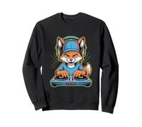 Dj Fox Mix It Up With Style And Groove Sweatshirt