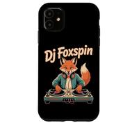 DJ Foxspin Retro Turntable Fox Music Producer Scene Case for iPhone 11