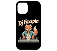 DJ Foxspin Retro Turntable Fox Music Producer Scene Case for iPhone 12/12 Pro