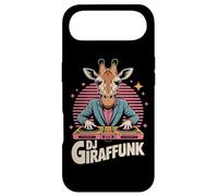 DJ Giraffunk Retro Giraffe DJ Turntable Club Vibes Case for iPhone Air