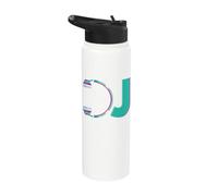 DJ Headphones Music DJing Disc Jockey Musician DJ Stainless Steel Insulated Water Bottle
