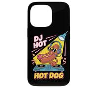 Dj Hot Dog Party Beats Fun Vibes Dj Food Case for iPhone 13 Pro