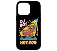 Dj Hot Dog Party Beats Fun Vibes Dj Food Case for iPhone 14 Pro Max