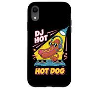 Dj Hot Dog Party Beats Fun Vibes Dj Food Case for iPhone XR