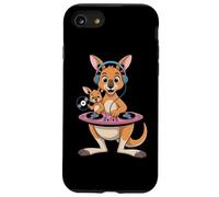 Dj Kangaroo And Joey Spinning Vinyl Fun Case for iPhone SE (2020) / 7 / 8