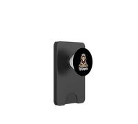 Dj Kingmix Lion With Crown Headphones On Turntables PopSockets PopWallet for MagSafe