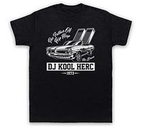 Dj Kool HERC The Father of Hip Hop 1973 Bronx Rapper Men T-Shirt(Small)