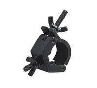 DJ Light Clamps, Adjustable Aluminium Alloy Light Clamp Holder, Robust Mount, Multifunctional Stage Light Accessory for Bar, Club, Theatre Show, Lightweight Stable Lighting System
