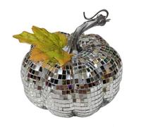 DJ Light Up Disco Ball: Creative Party Glitter Pumpkin Decoration Rotating Silver Ball Fun Lighting Accessory with Eye-Catching Effect | Ball DJ Light