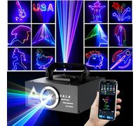 DJ Light with APP, 3D Animation DJ Light with RGB Beam Effects