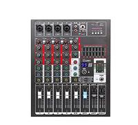 DJ Mixer 4-Channel Digital Professional Power Mixer USB Reverb Effects Support USB/SD Card USB Interface Mixer Compact Mixing Console (Color : C1, Size : Onesize)