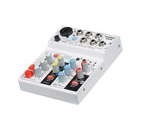 DJ Mixer 4-Channel Power Mixer Line Audio Mixer Signal Mixer Small Mixer Support USB/SD Card USB Interface Mixer With Sound Card One Size Compact Mixing Console (Color : C1, Size : Onesize)
