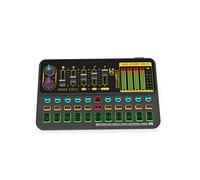 DJ Mixer Controller English version of the Mobile Computer Sound Sound Karaoke Live Tikitok Audio Mixer from the Voice Changer Device for Streaming/Podcasting/Gaming, Phone, Computer